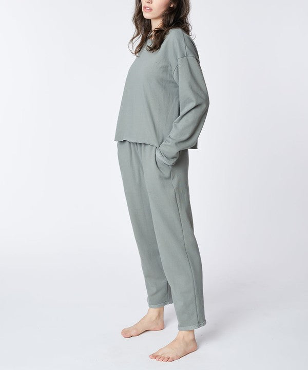 Recycled Cotton Jogger Set- 2 color choices