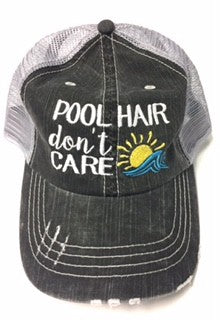 Pool Hair Dont Care  Hat