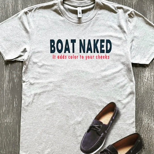 Boat Naked Tee