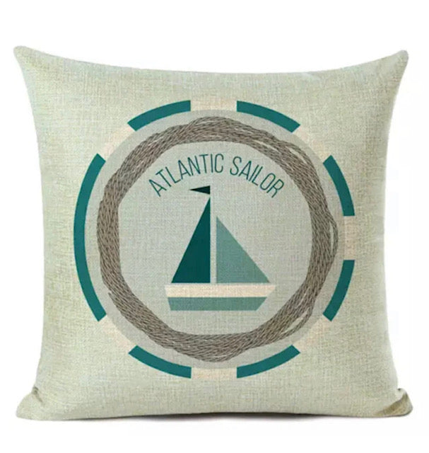 Pillow Cover- Atlantic Sailor
