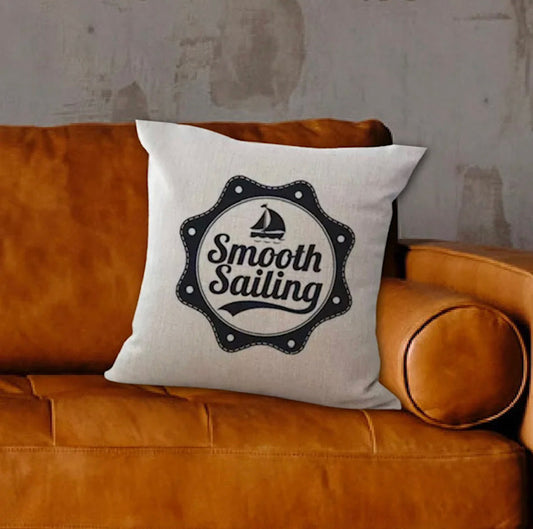Pillow Cover- Smooth Sailing