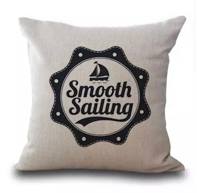 Pillow Cover- Smooth Sailing